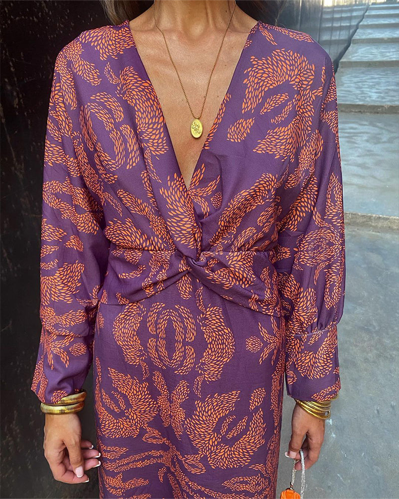 Giulia | Women's Long Sleeve Elegant Dress