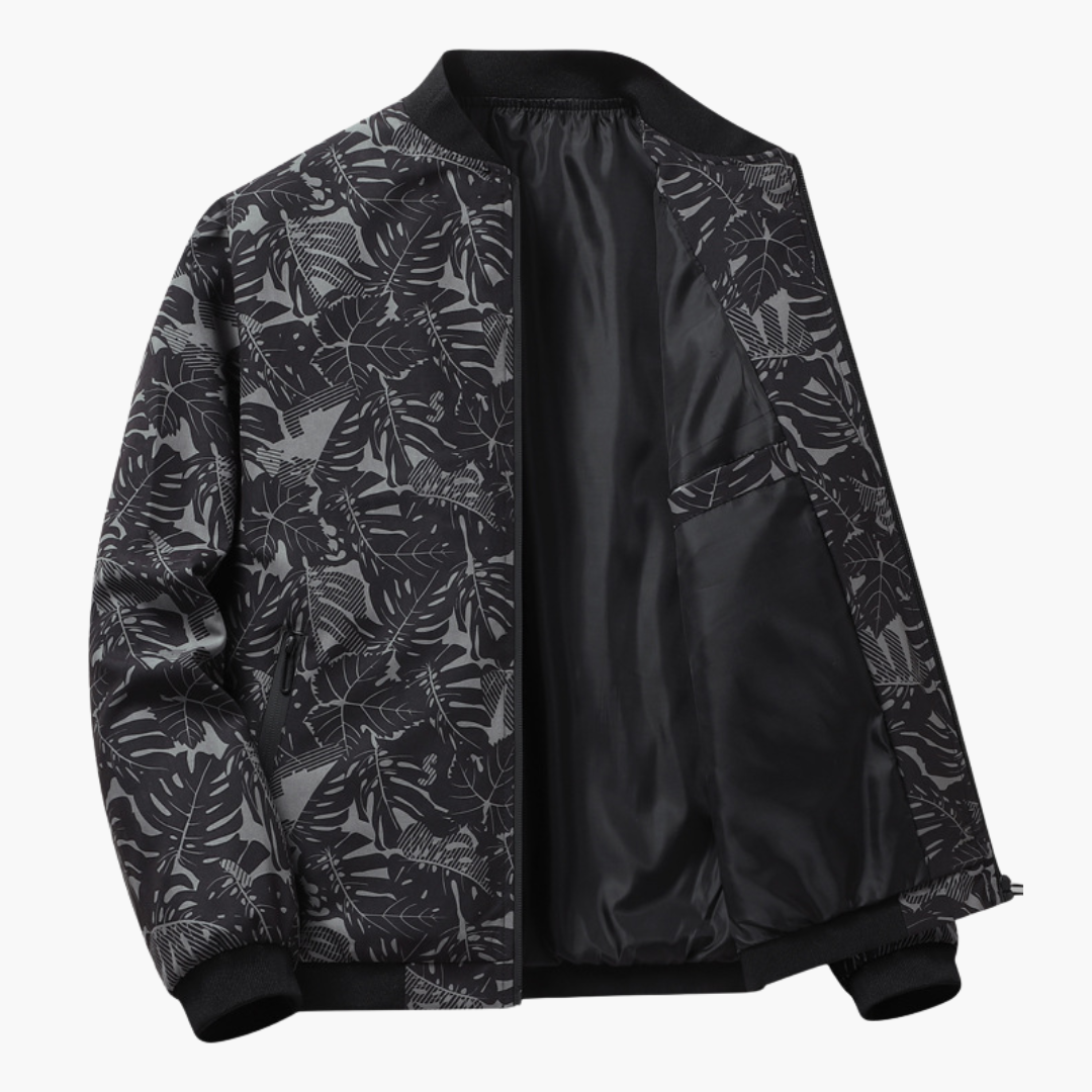 Tailored Elegant Men's Bomber Jacket