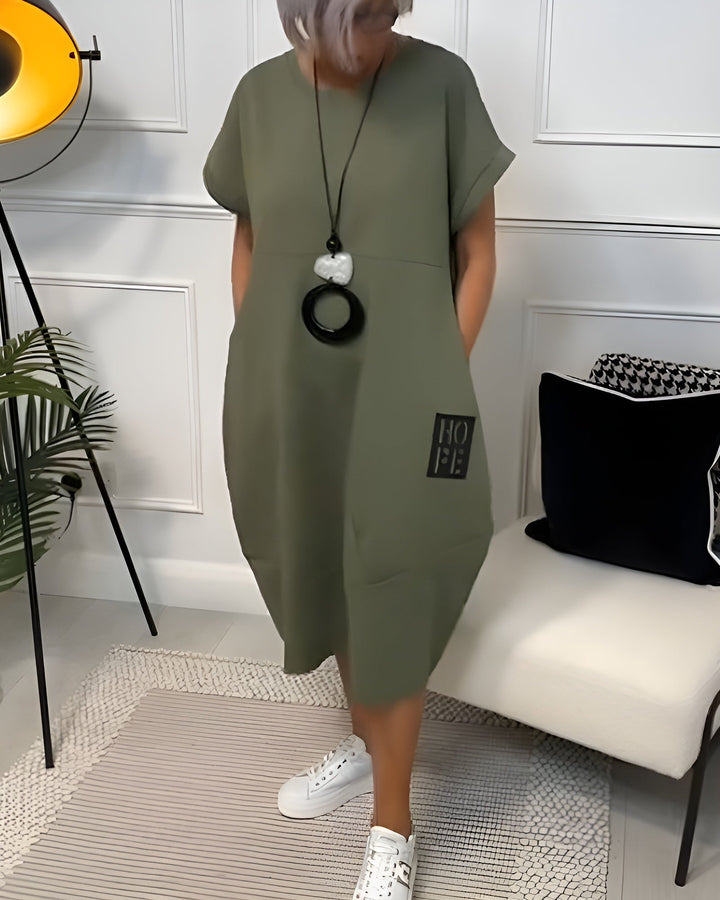 Cleo | Women's Stylish Short Sleeved Dress