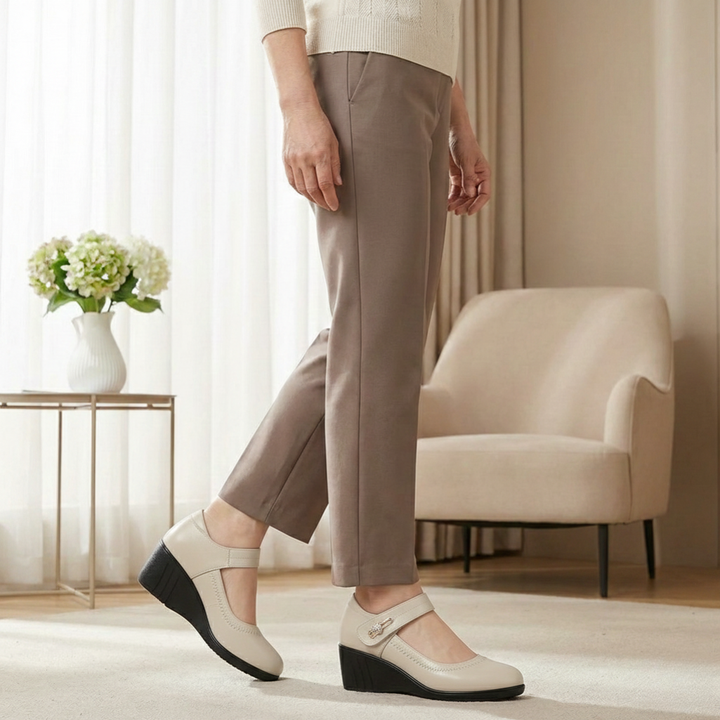 Lydia | Women's Wedge Mary Jane Shoes
