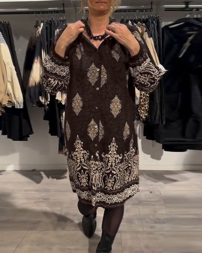 Ilse | Vintage-Inspired Dress with Button Placket