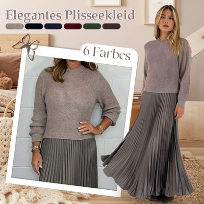 Sophie | Elegant Pleated Dress
