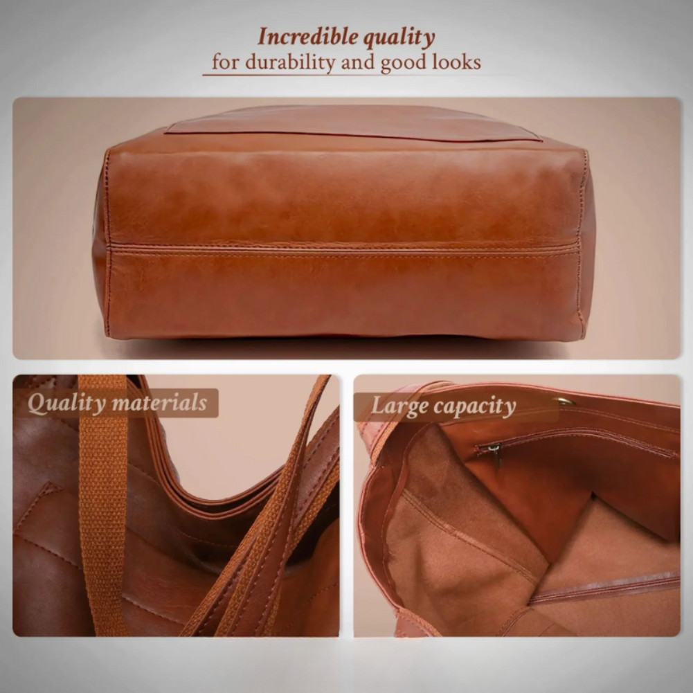 Jorleif | Classic tote bag with character and Pockets
