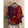 Valarie - Colorful Bohemian Top