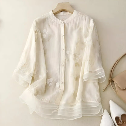 Madeline™ - Lightweight Cotton Blouse