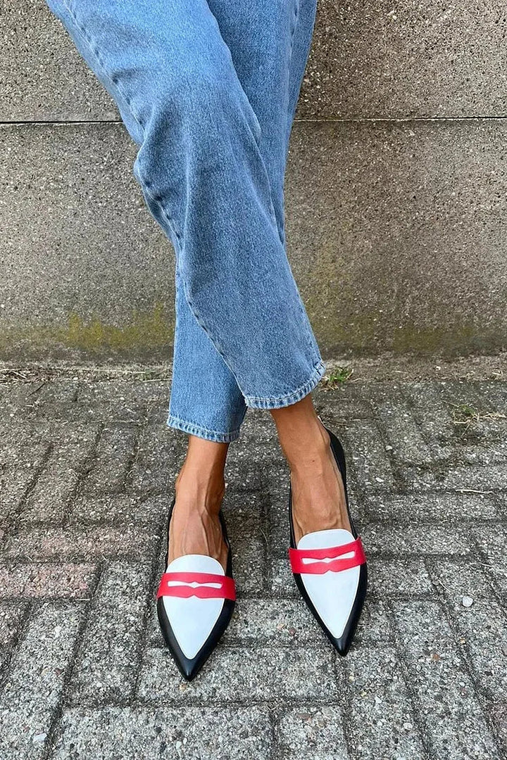 Slippers | Women's Two-Tone Pointed