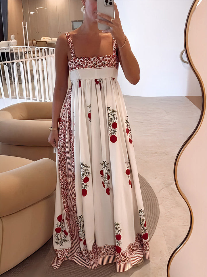 Lyla | Women's Floral Spaghetti Strap Maxi Dress