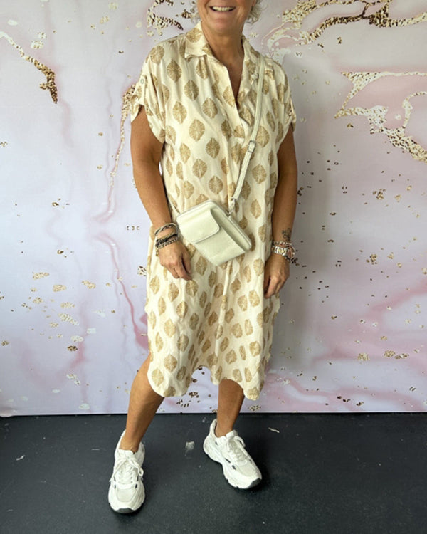 Liora™ - Women’s Lapel Spring Dress