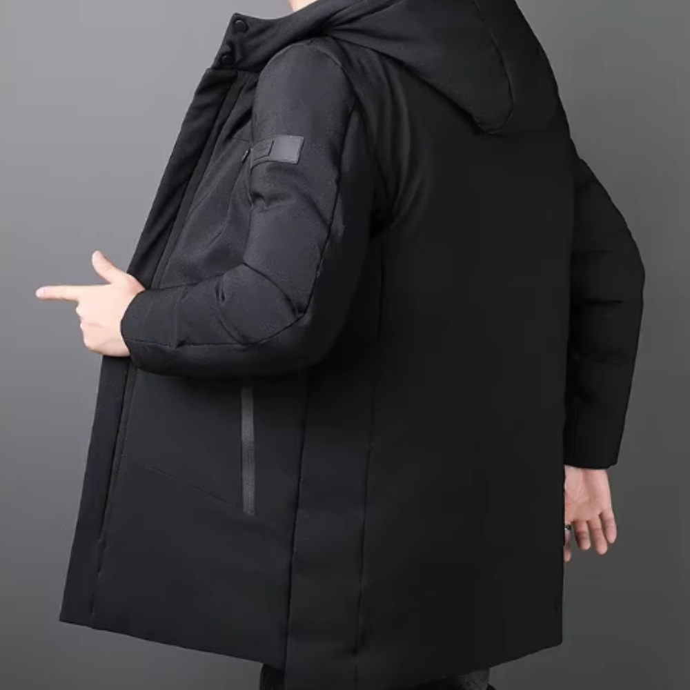 Tailored Elegant Long Men's Jacket