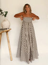 Damaris - Comfortable Stylish Ruched Maxi Dress