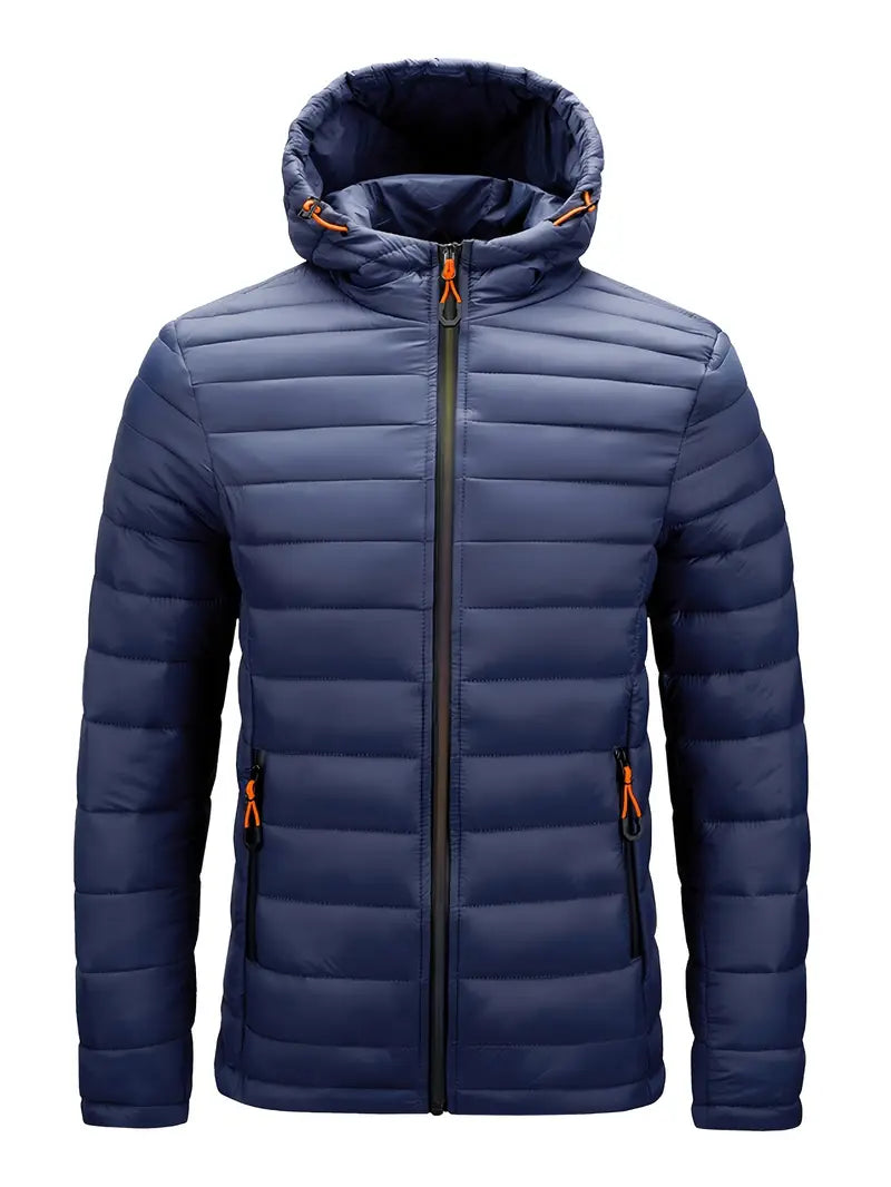 Men's Tailored Elegant Hooded Jacket