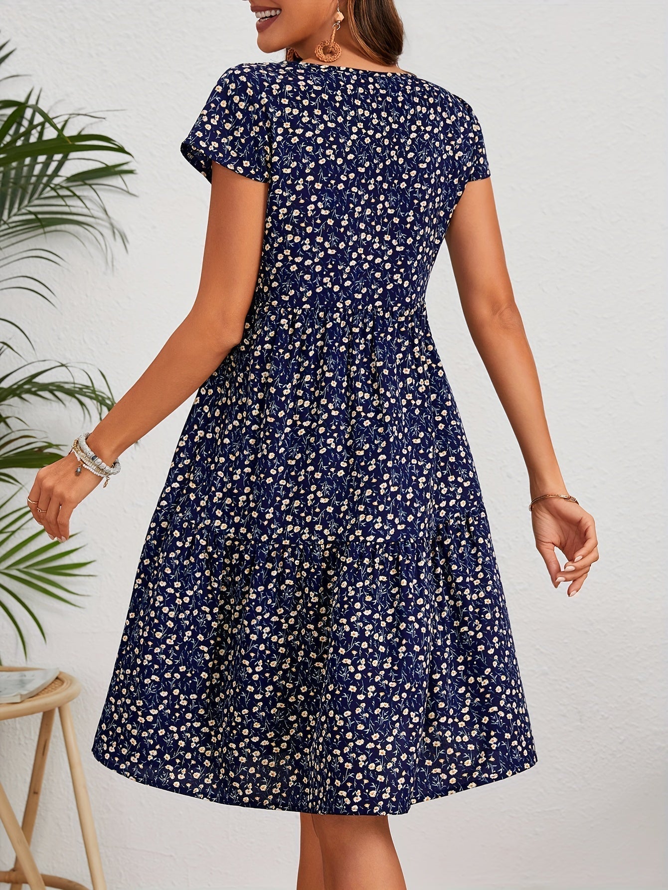 Valeria™ | Vintage Floral Dress