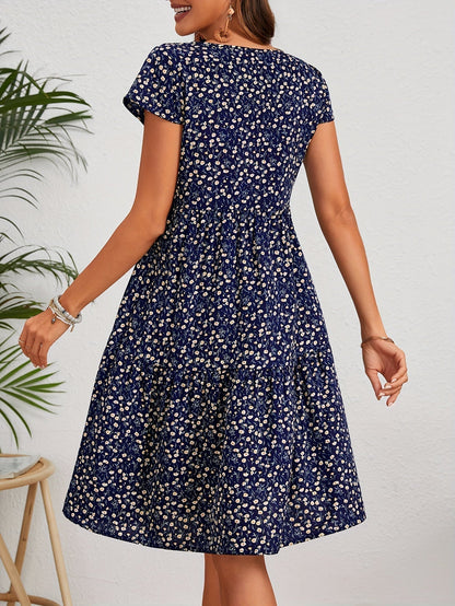 Valeria™ | Vintage Floral Dress