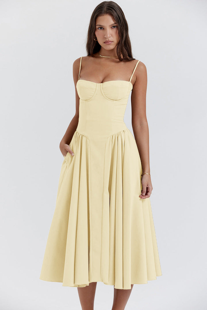 Kiki | Women's Retro Midi Dress