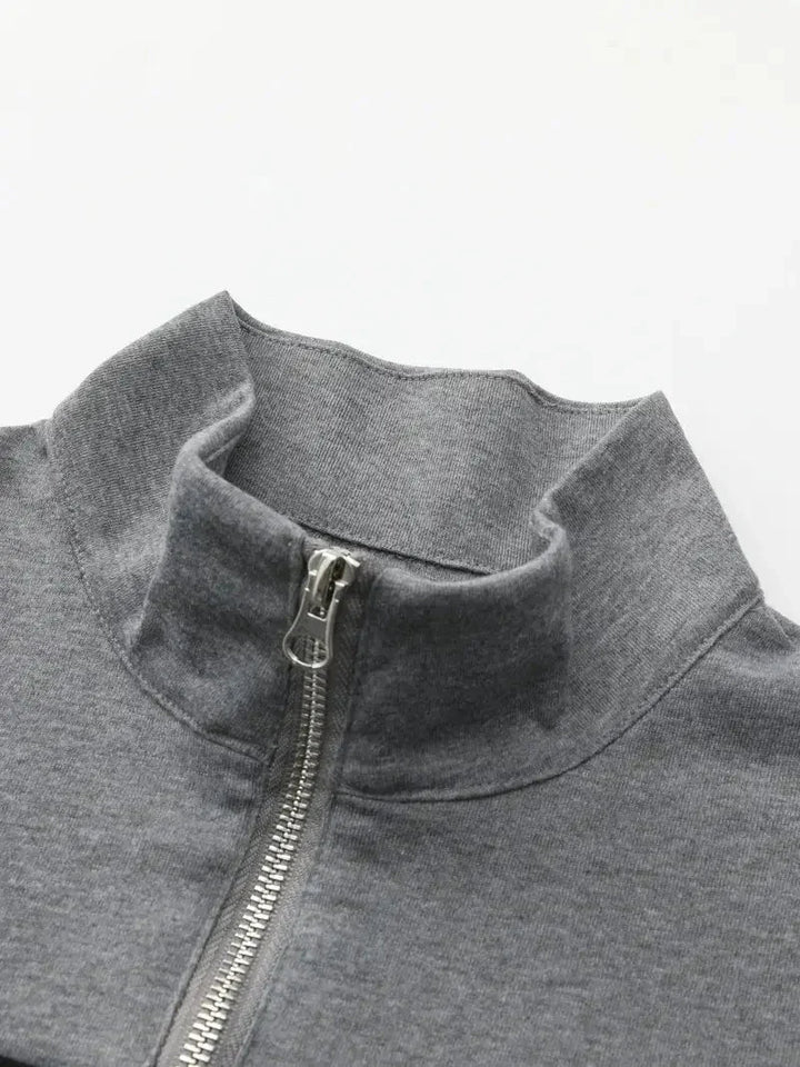 Brit & Boho™ | The Aspen Colorblock Quarter-Zip