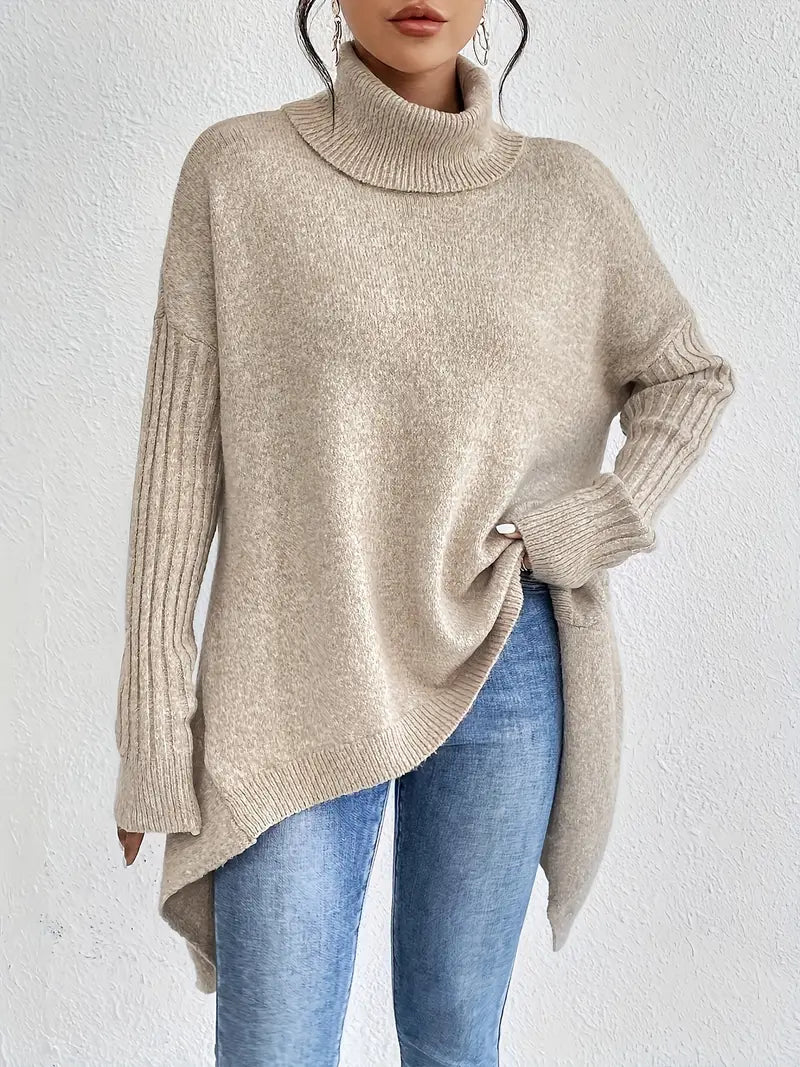 Bridgette™ - Comfy Long Turtleneck Sweater