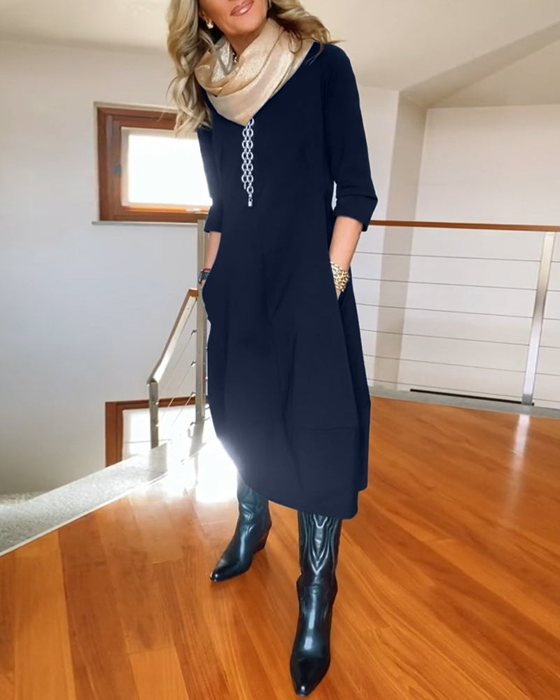 Sara® | Chic and Cozy Dress