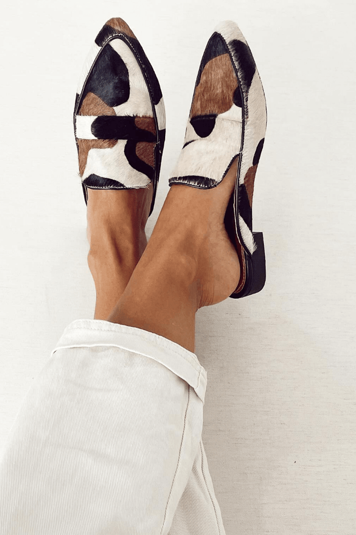 Mary | Women's Animal Print Loafers