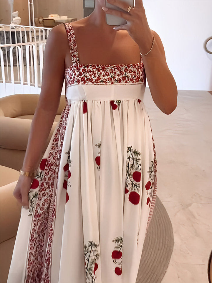 Lyla | Women's Floral Spaghetti Strap Maxi Dress