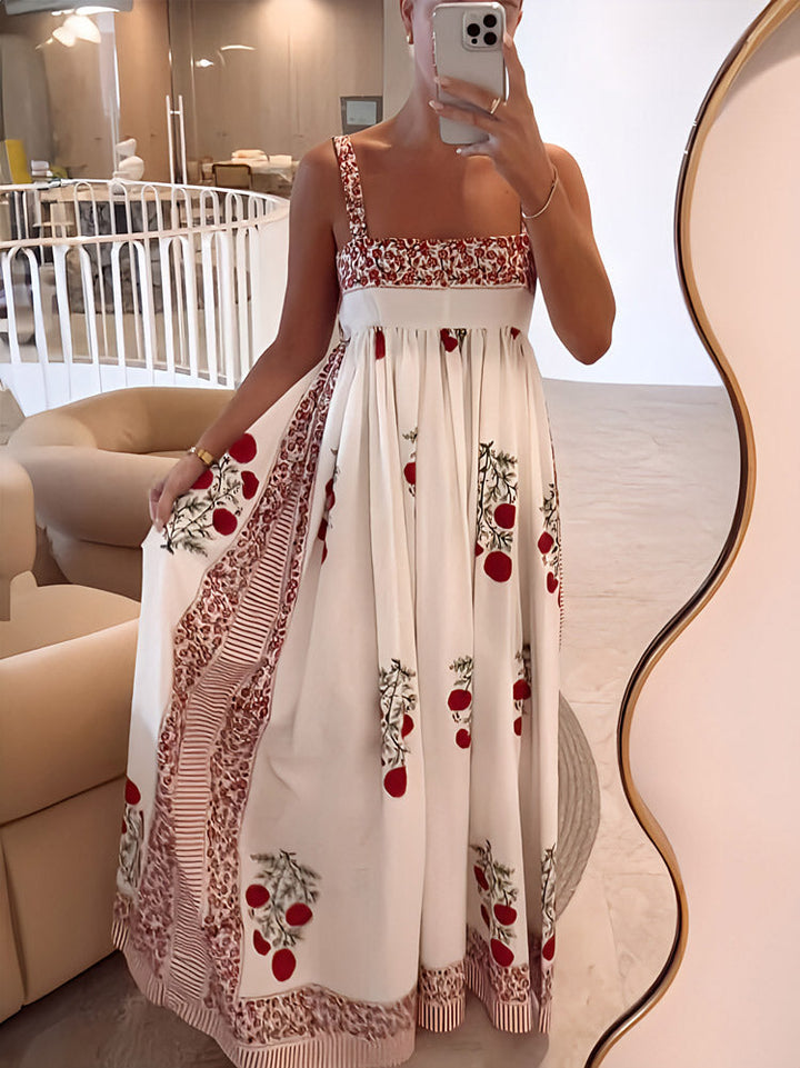Lyla | Women's Floral Spaghetti Strap Maxi Dress