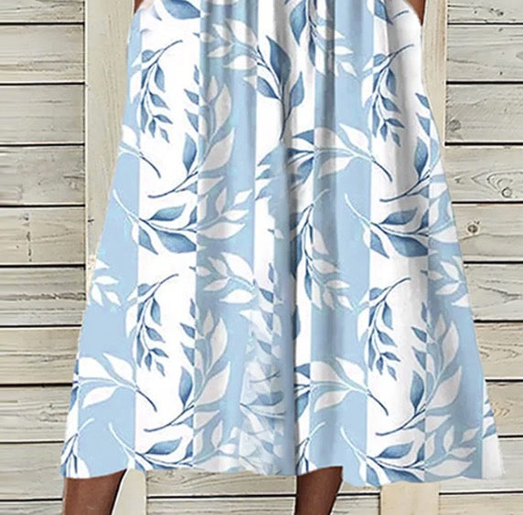 Greer | Women's V-Neck Floral Print Midi Dress with Matching Jacket