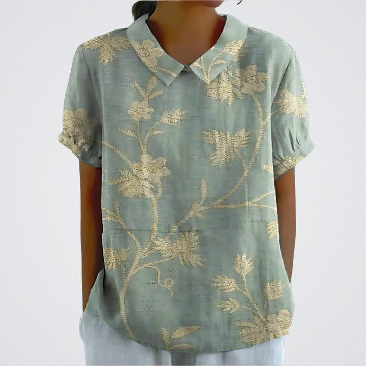 Lina | Women's Loose Stylish Floral Blouse