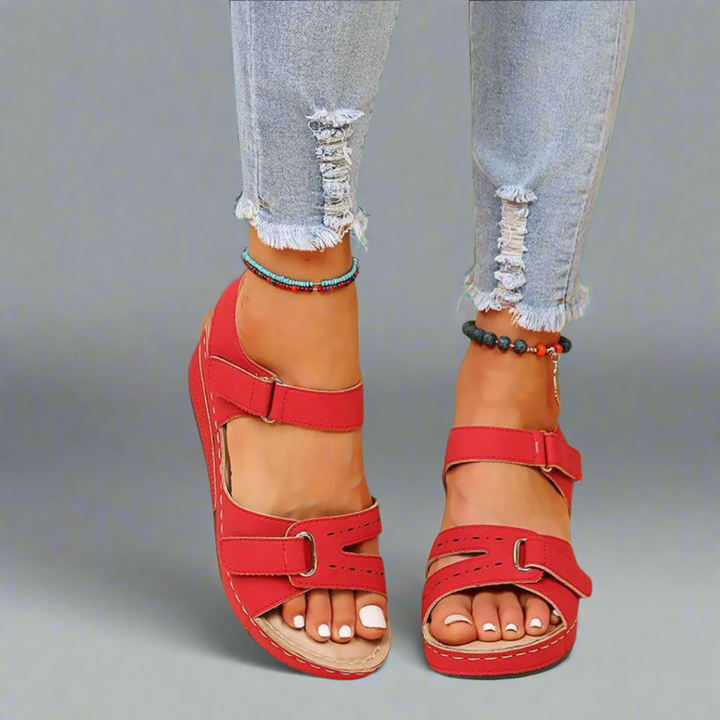 Gudula | Women's Stylish Orthopedic Sandals Crafted from Soft Materials for Comfortable Summer Wear