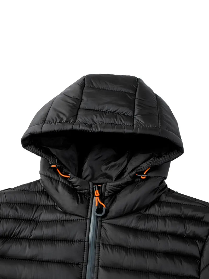 Men's Tailored Elegant Hooded Jacket
