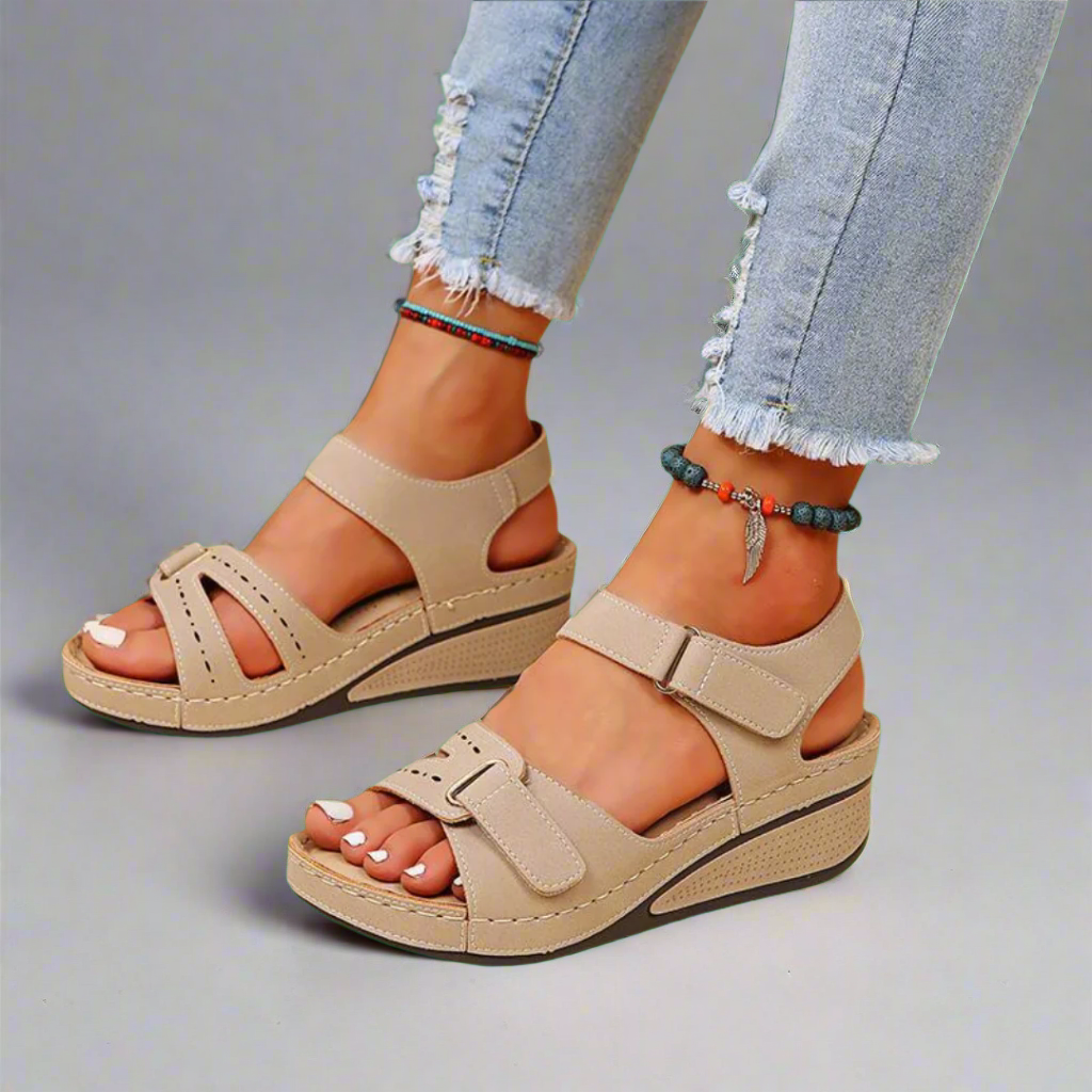 Gudula | Women's Stylish Orthopedic Sandals Crafted from Soft Materials for Comfortable Summer Wear