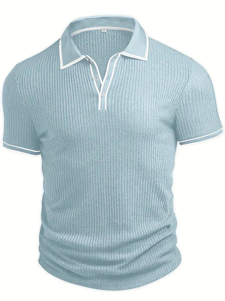 Emilio | Men's Tailored Custom Polo with Buttons
