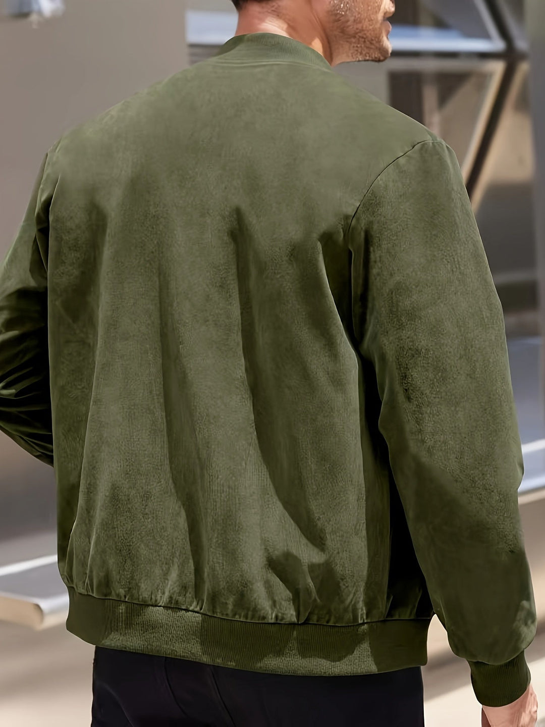 Dex | Crew Neck Classic Zipper Jacket