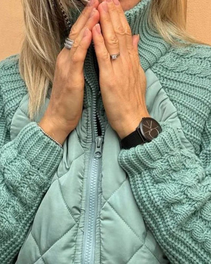 Elena | Women's Cardigan with Long Sleeves and Pockets