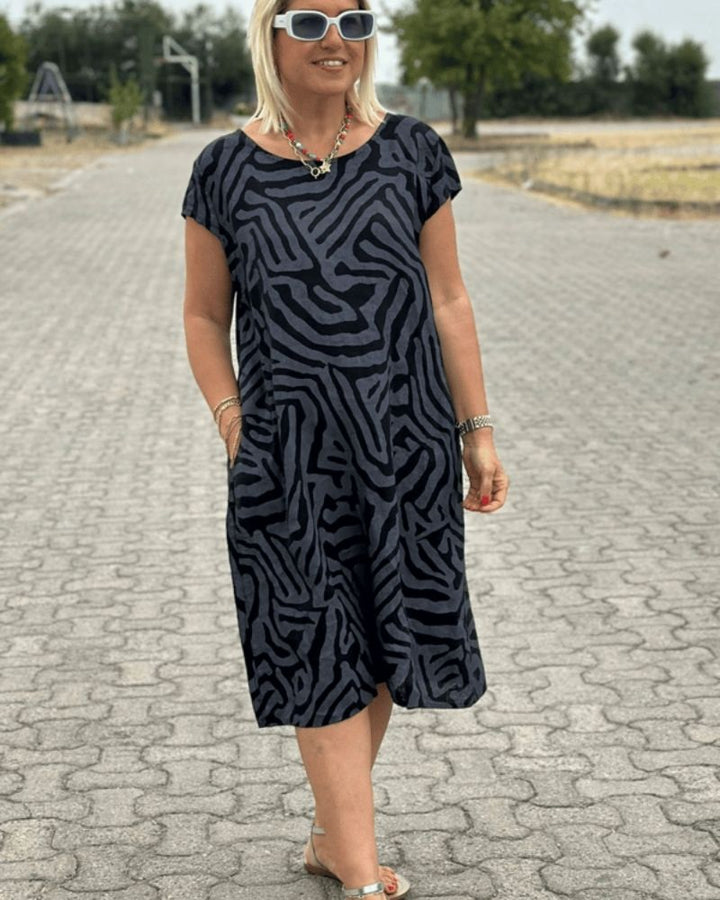 Nelia™ - Casual Round Neck Summer Dress
