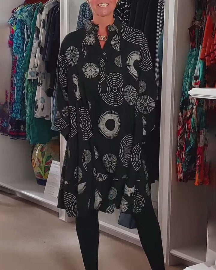 Marlene | Women's Casual Geometric Print Dress