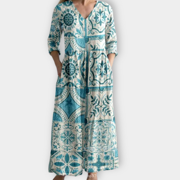 Xaviera | Boho Maxi Dress Made of Soft Premium Fabric