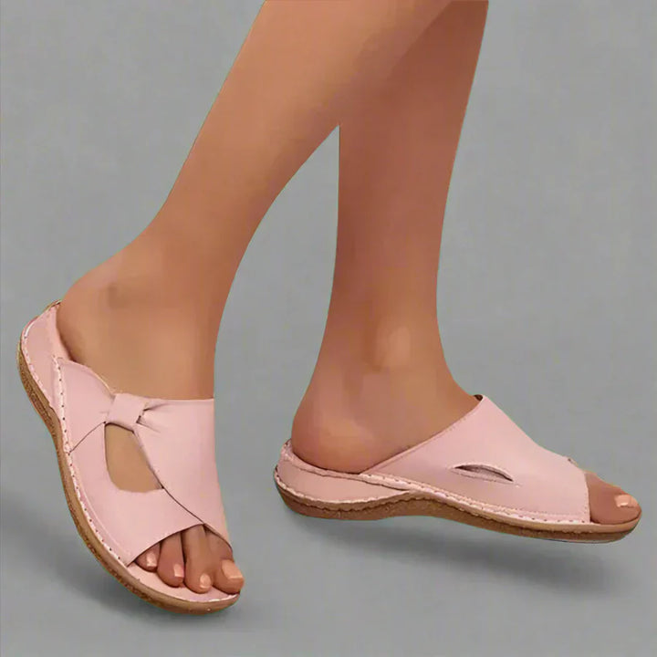 Yvonne | Premium Leather Orthopedic Sandals