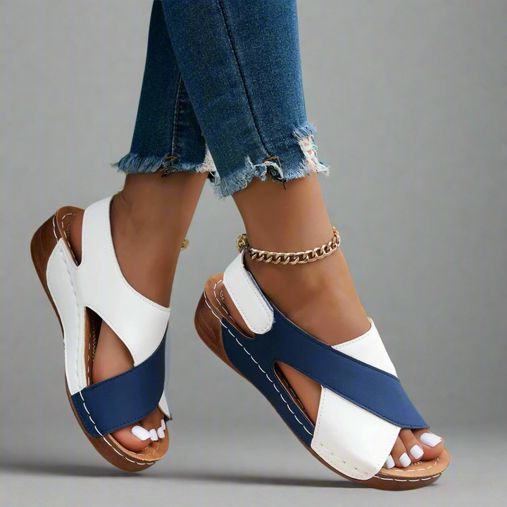 Alwine | Elegant Wedge Heels Made of Premium Material