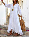 Lucy™ - Boho Linen Dress