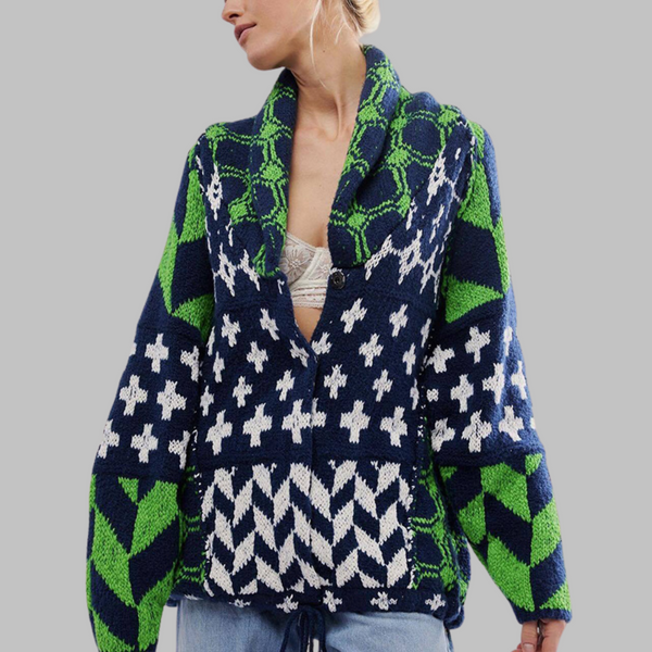 Portia™ - Vintage Oversized Cardigan