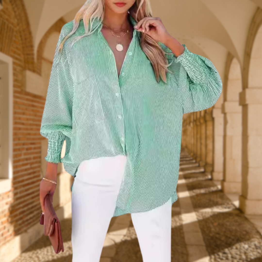 Maude | Everyday Relaxed-Fit Shirt with Buttons