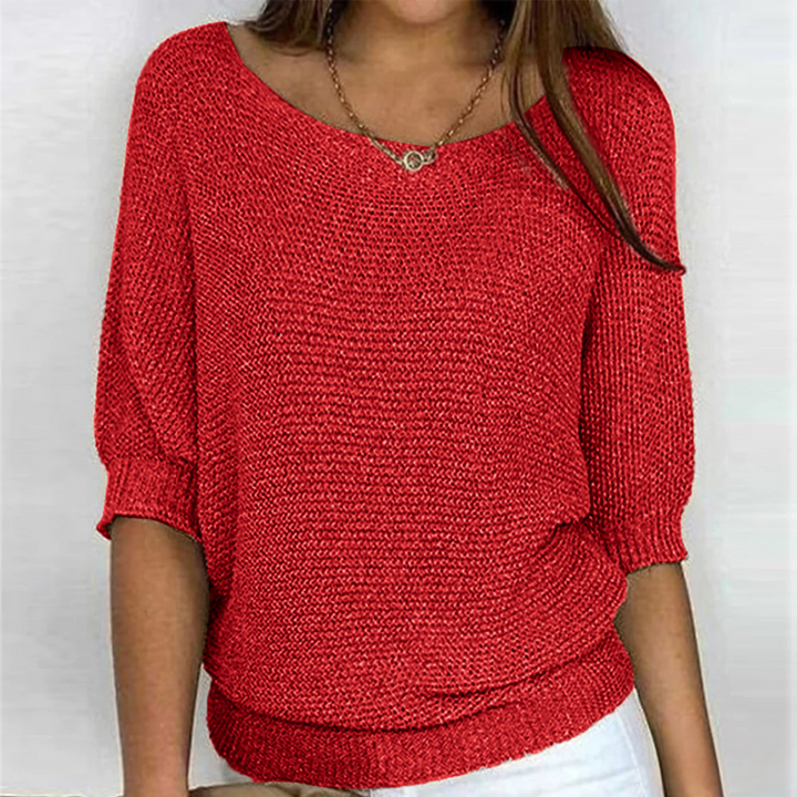 Natalie - Cozy Crew Neck Sweater