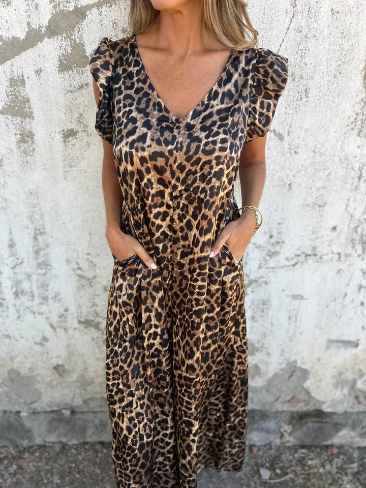 Zayla | Relaxed Chic Leopard Jumpsuit