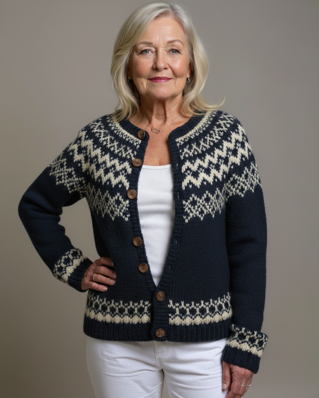 Hadley | Vintage Knitted Cardigan