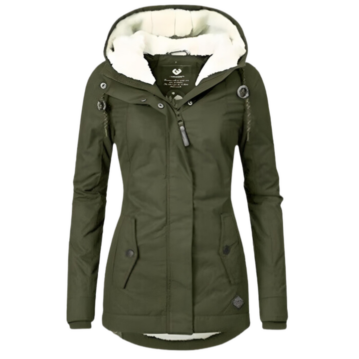 Frieda | Slim Fit All-Weather Women's Parka with Pockets