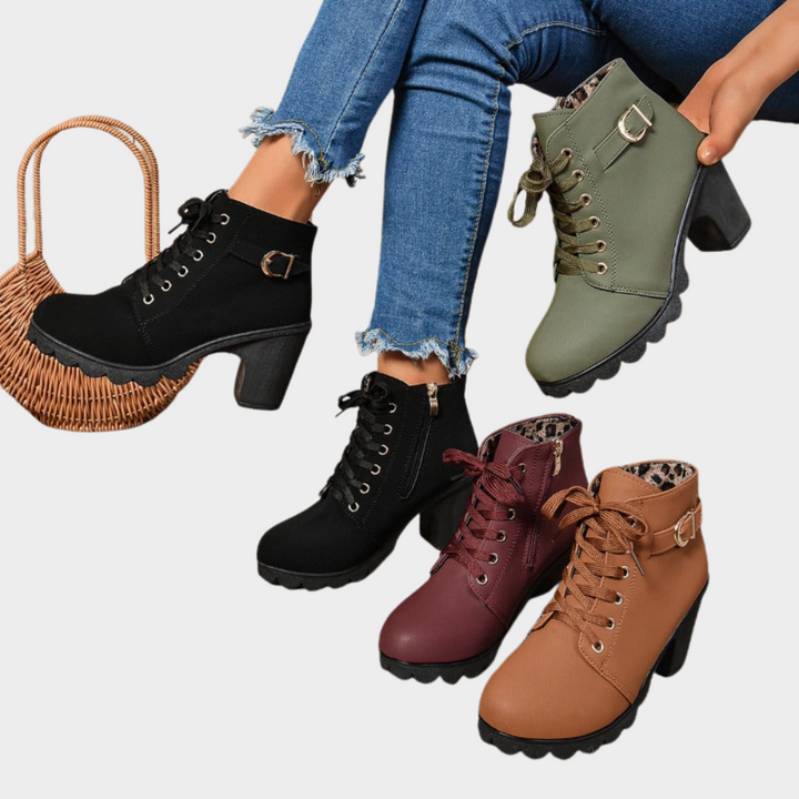 Kenna | Women's Block Heel Ankle Boots