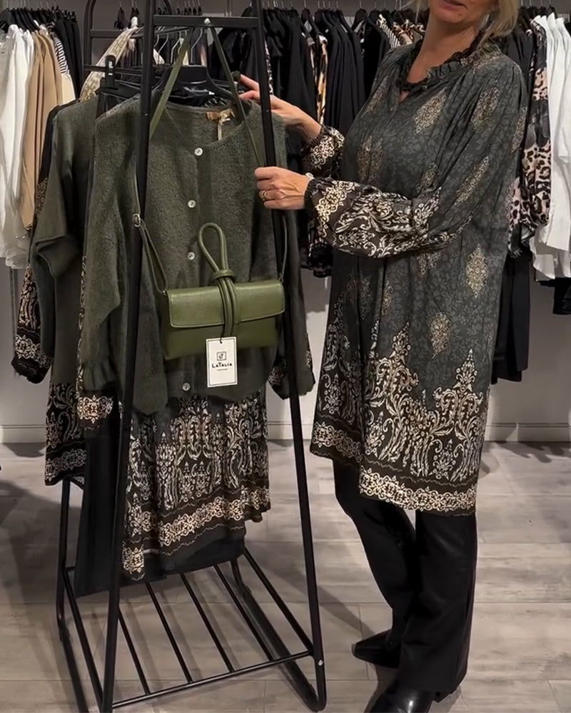 Ilse | Vintage-Inspired Dress with Button Placket