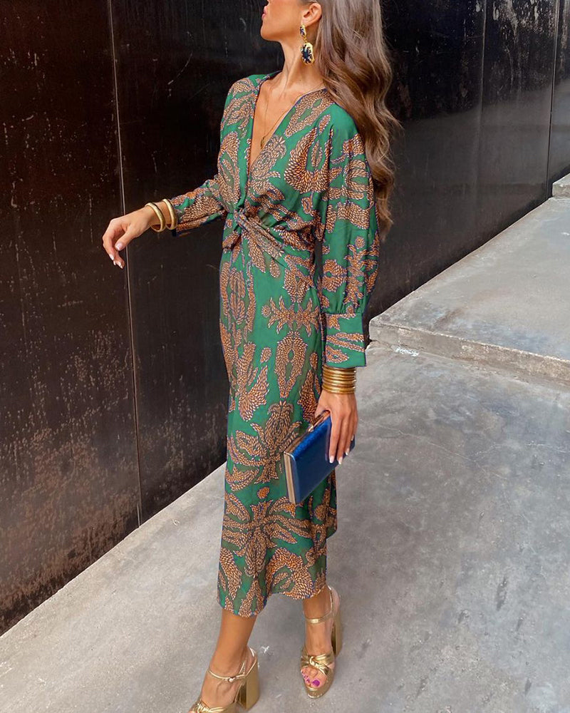 Giulia | Women's Long Sleeve Elegant Dress