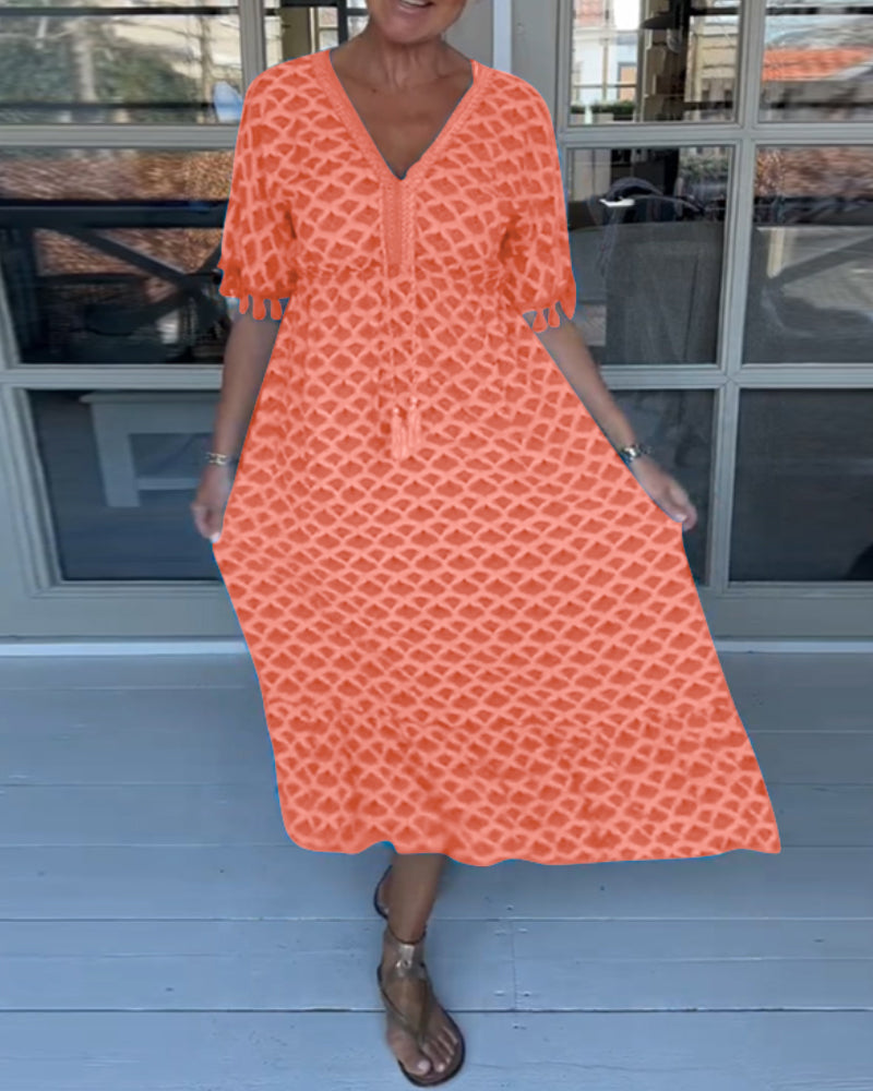 Tina™ - Printed Casual Dress