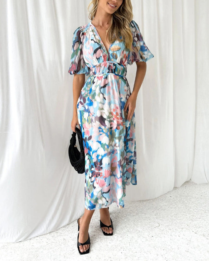 Elvira | Women's Maxi Long Boho Style Dress