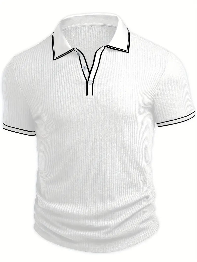 Emilio | Men's Tailored Custom Polo with Buttons